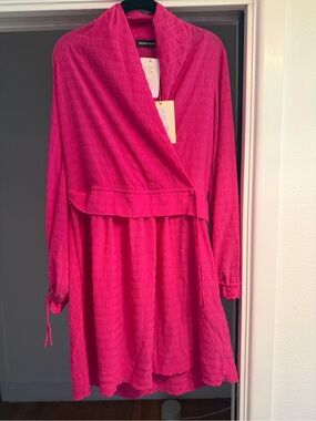 Stine Goya Fuchsia Wrap Dress